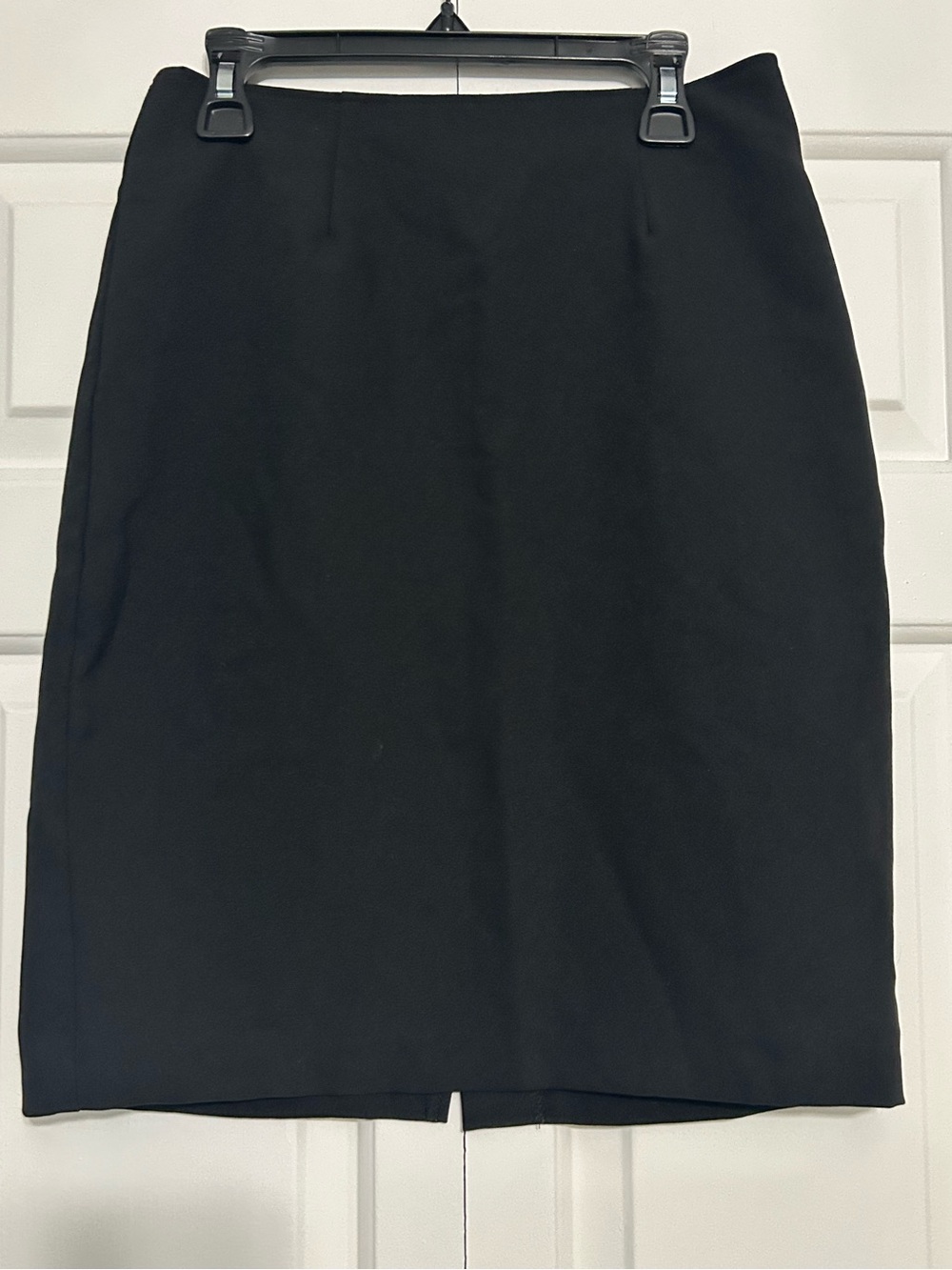 Vintage 90s XOXO Black Pencil Skirt - Size 5 - Made in USA